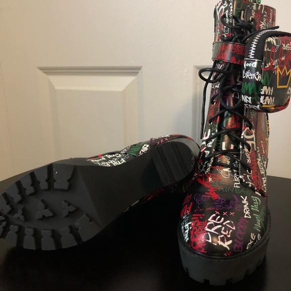 YoKi heeled boots. Women Sz 9.5 alternative heeled boots. NEVER WORN - Picture 2 of 4